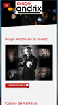 Mobile Screenshot of magoandrix.com
